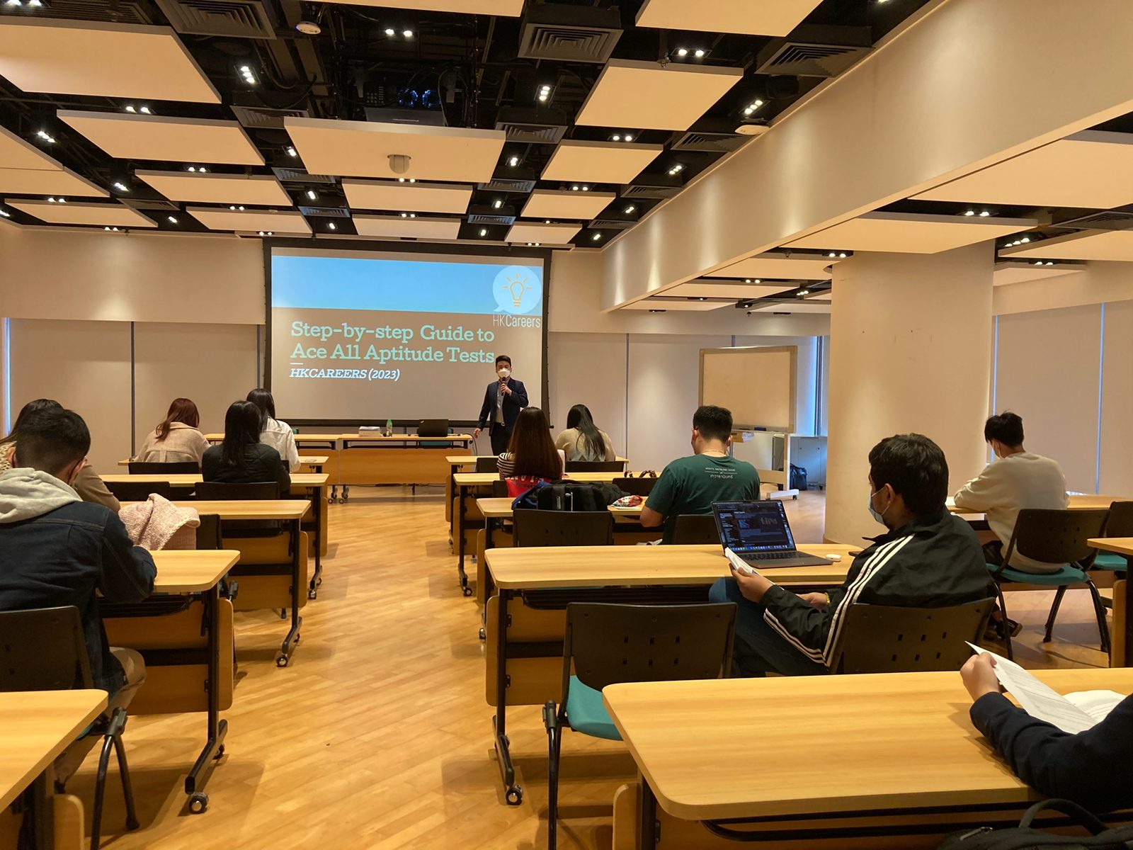 AAIA live workshop environment in Hong Kong